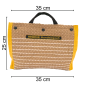 Preview: HEBRÜ Cushion technic - jute, 3 grips
