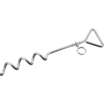 Sprenger Anlegepflock - Stahl verchromt, 44 cm