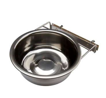 Feeding or drinking bowl with clamp holder, 1.75 l - 21 cm