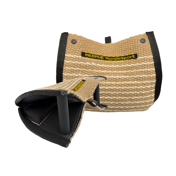 HEBRÜ Technikkissen Jute 2 Griffe