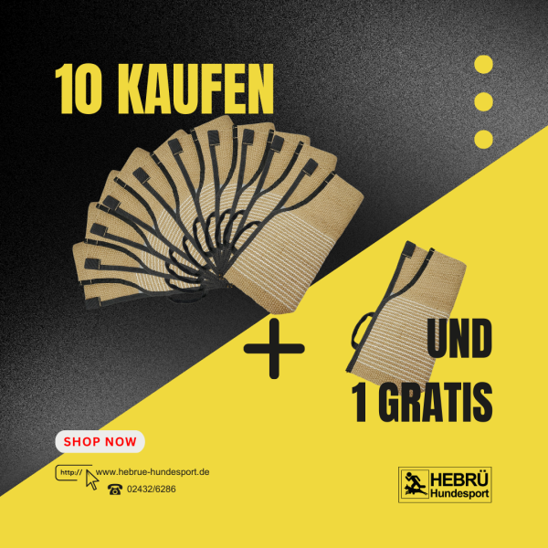 Manschette HEBRÜ XGrip Q schmal mit Ausschnitt 10+1