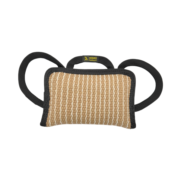 HEBRÜ Beisskissen Jute 3 Schlaufen