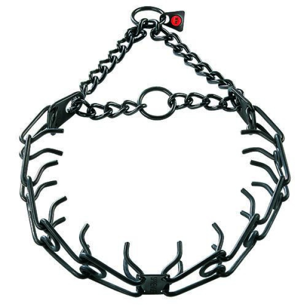 Ultra-Plus Training Collar 4mm Stainless Steel black