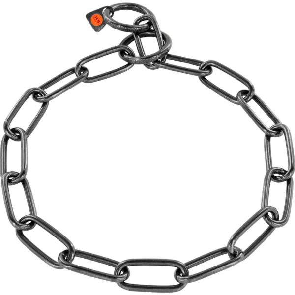 Sprenger Langgliedkette 4.0mm Edelstahl Schwarz