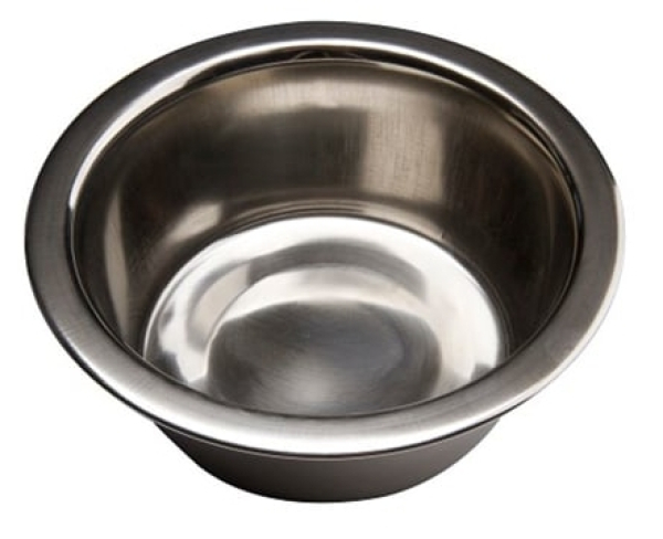 Edelstahlnapf 0.35ltr - 13 cm